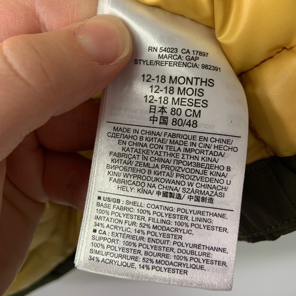 Baby Gap Mid-Season Coat - Picture 7 of 7